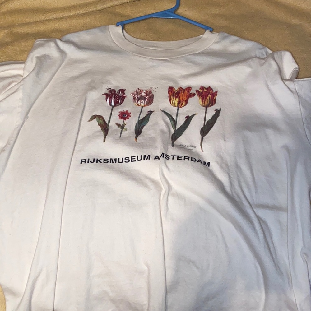 Flower soft tee shirt